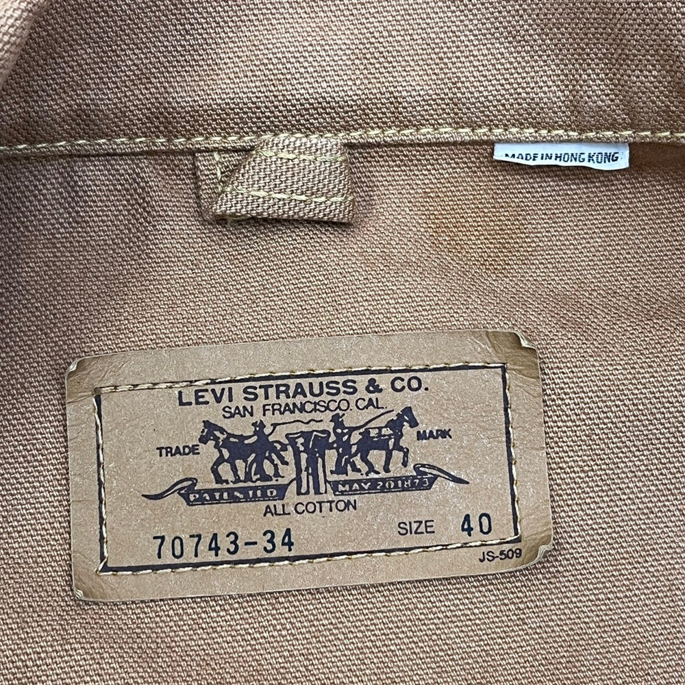Levi's | リーバイス ダックジャケット その他アウター 70743-34 キャメル サイズ：40【加古川店】