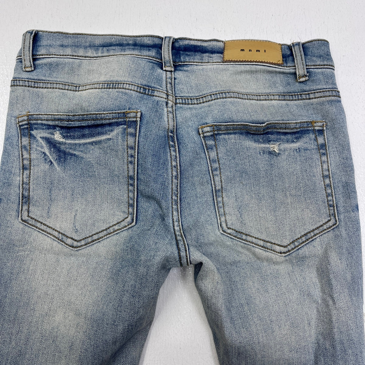 mnml | ミニマル X165 PAISLEY STRETCH DENIM デニムパンツ インディゴ サイズ：29【加古川店】
