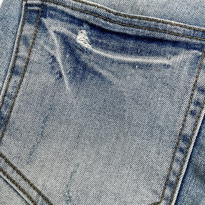 mnml | ミニマル X165 PAISLEY STRETCH DENIM デニムパンツ インディゴ サイズ：29【加古川店】