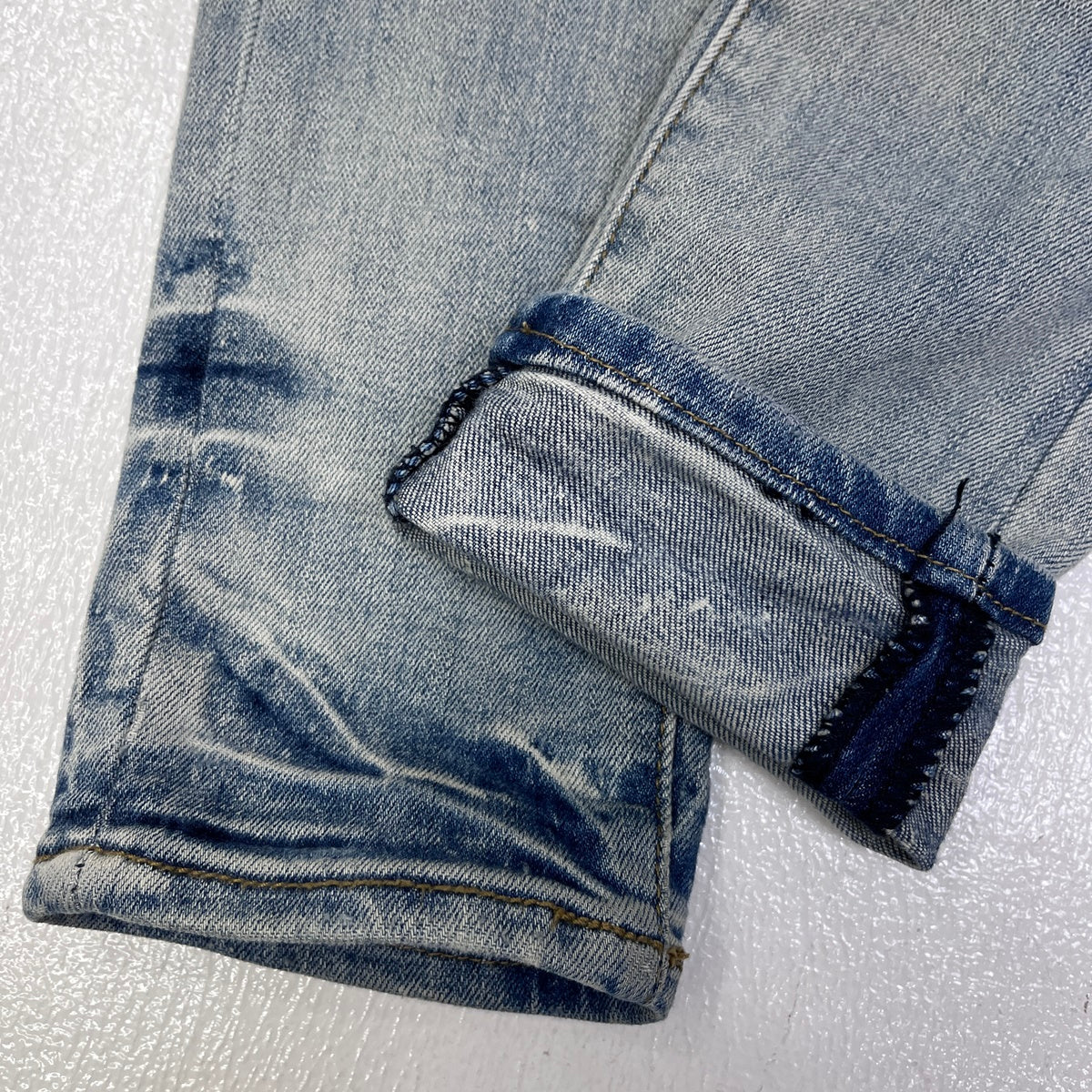 mnml | ミニマル X165 PAISLEY STRETCH DENIM デニムパンツ インディゴ サイズ：29【加古川店】