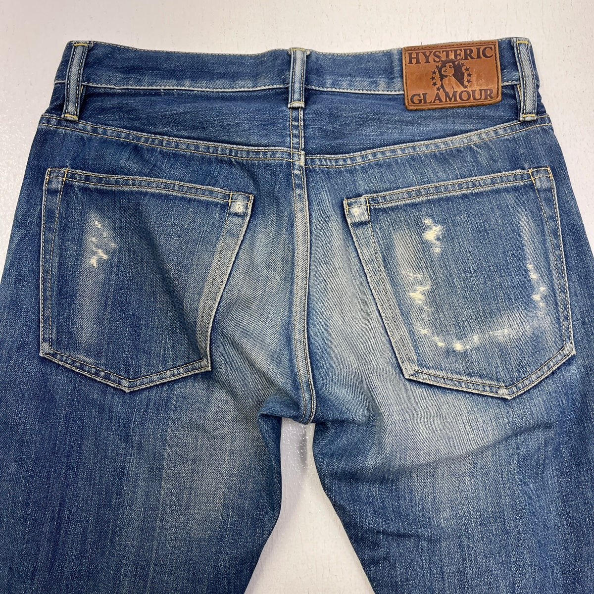 HYSTERIC GLAMOUR | ヒステリックグラマー スタッズデニム デニムパンツ 0251AP01 インディゴ サイズ：28【加古川店】