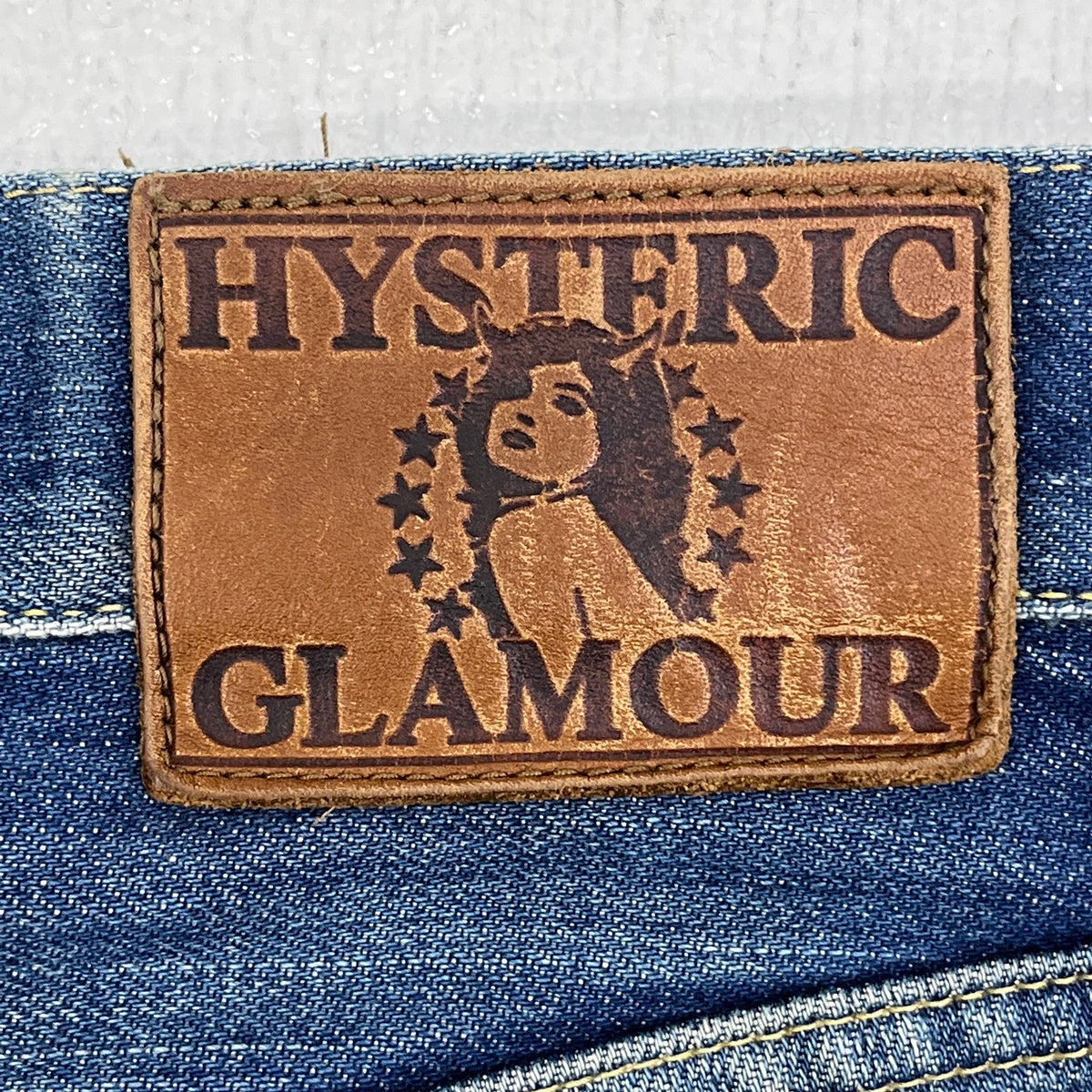 HYSTERIC GLAMOUR | ヒステリックグラマー スタッズデニム デニムパンツ 0251AP01 インディゴ サイズ：28【加古川店】