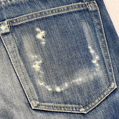 HYSTERIC GLAMOUR | ヒステリックグラマー スタッズデニム デニムパンツ 0251AP01 インディゴ サイズ：28【加古川店】