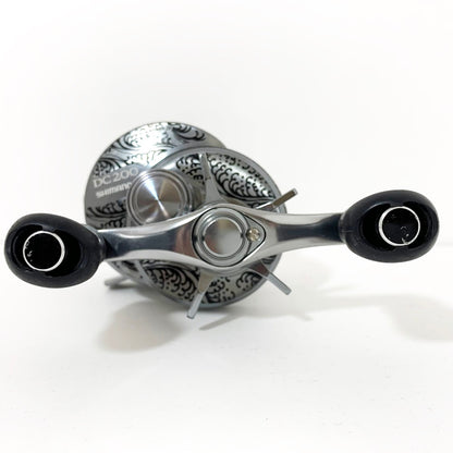 【中古】【フィッシング/釣り/釣具/リール】 【ベイトリール/右ハンドル】SHIMANO | シマノ 19カルカッタコンクエストDC 200 ※ボディシールカスタム品【加古川店】