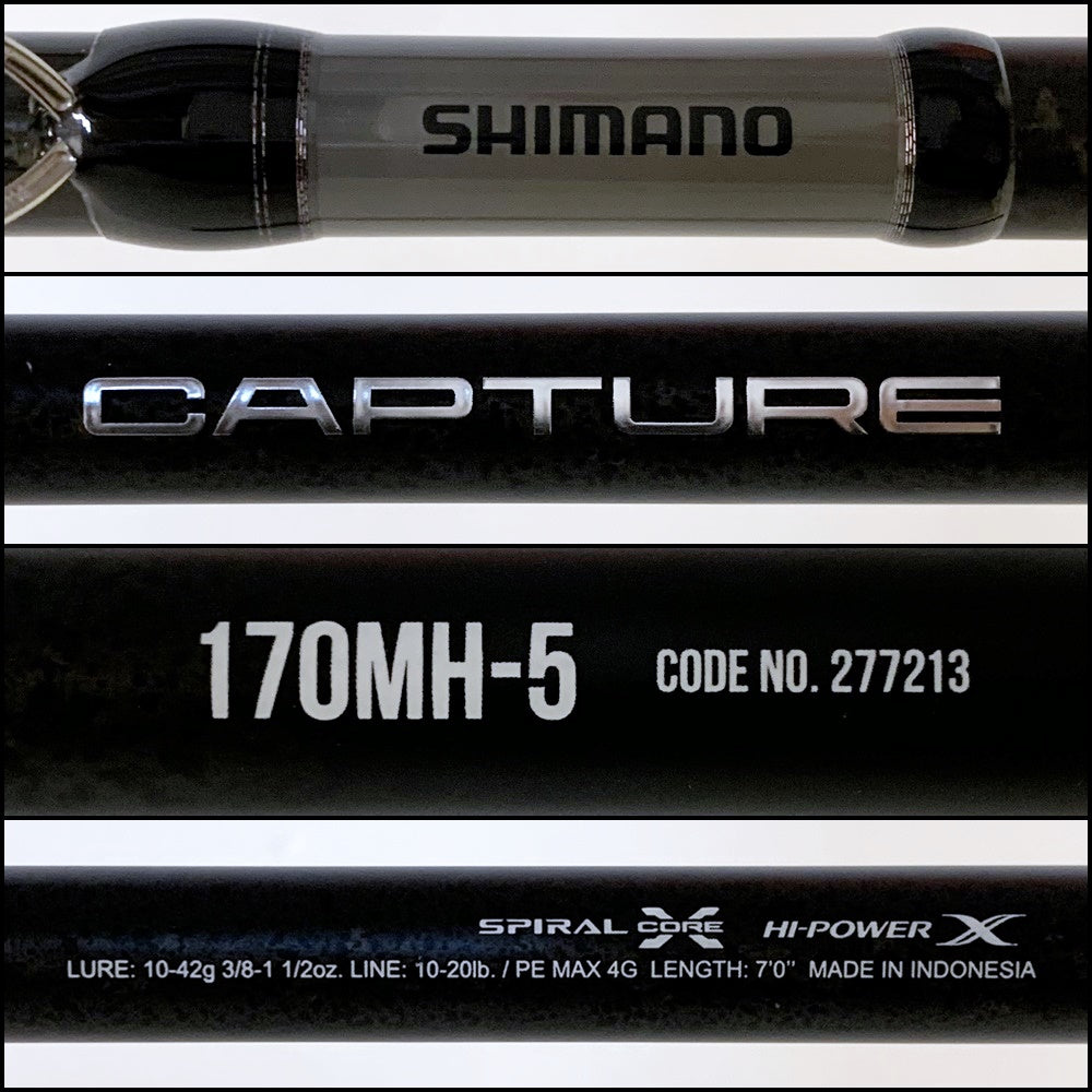 【釣り/つり/釣具/ロッド】SHIMANO | シマノ 25キャプチャー 170MH-5【加古川店】