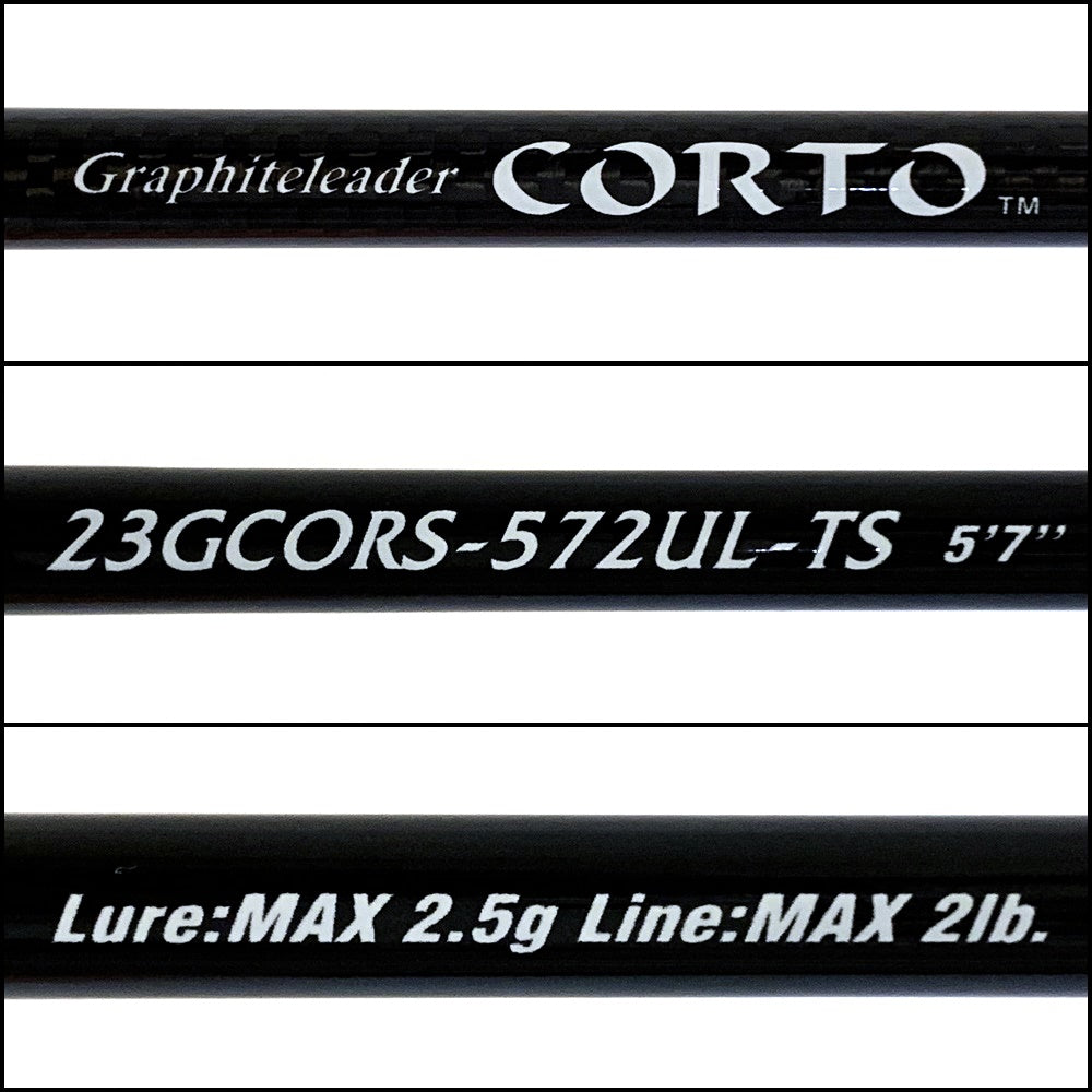 【釣り/つり/釣具/ロッド】Graphiteleader | グラファイトリーダー 23コルト 23GCORS-572UL-TS【加古川店】