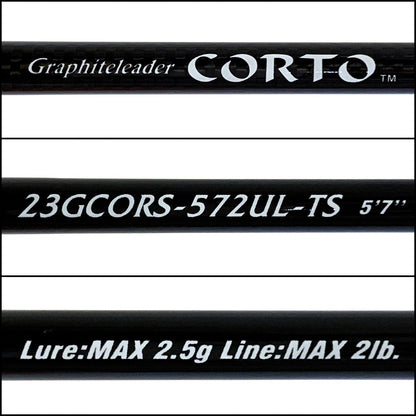 【釣り/つり/釣具/ロッド】Graphiteleader | グラファイトリーダー 23コルト 23GCORS-572UL-TS【加古川店】