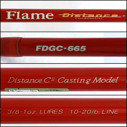 【中古】【釣り/つり/釣具/ロッド】PALMS | パームス フレイム ディスタンス FDGC-665【加古川店】
