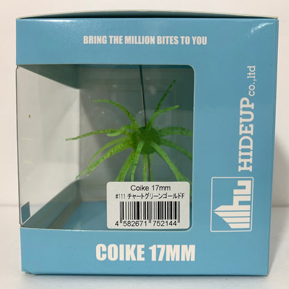 【中古】【フィッシング/釣り/釣具/ルアー】HIDEUP | ハイドアップ コイケ 17MM チャートグリーンゴールドF【加古川店】