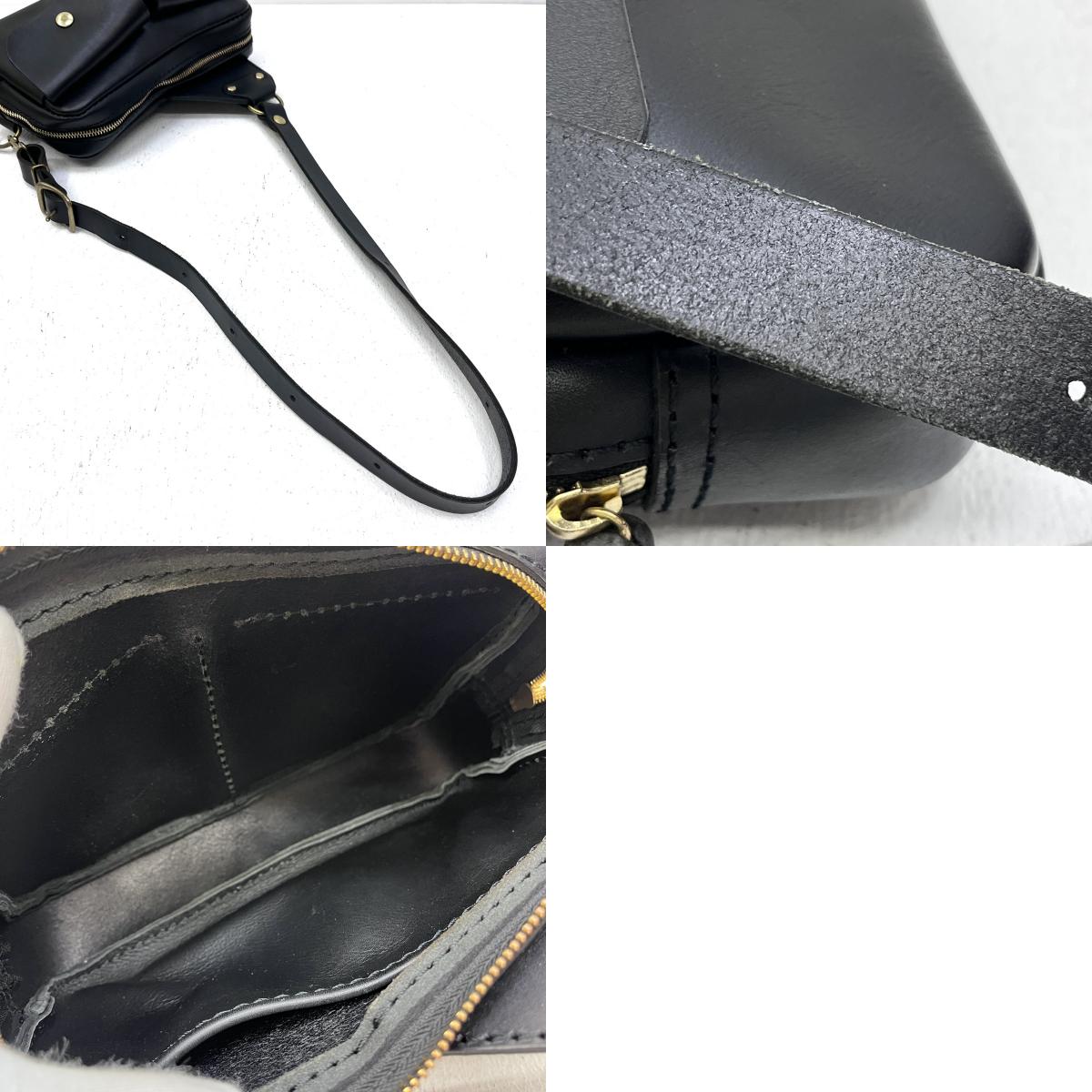 HERZ | ヘルツ チェストバッグ ショルダーバッグ ブラック【加古川店】