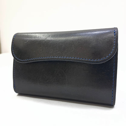 WILDSWANS | ワイルドスワンズ FULL GRAIN BRIDLE 三つ折り財布 SP-BYRNE ブラック【加古川店】