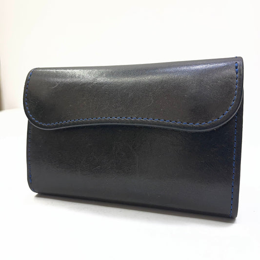 WILDSWANS | ワイルドスワンズ FULL GRAIN BRIDLE 三つ折り財布 SP-BYRNE ブラック【加古川店】