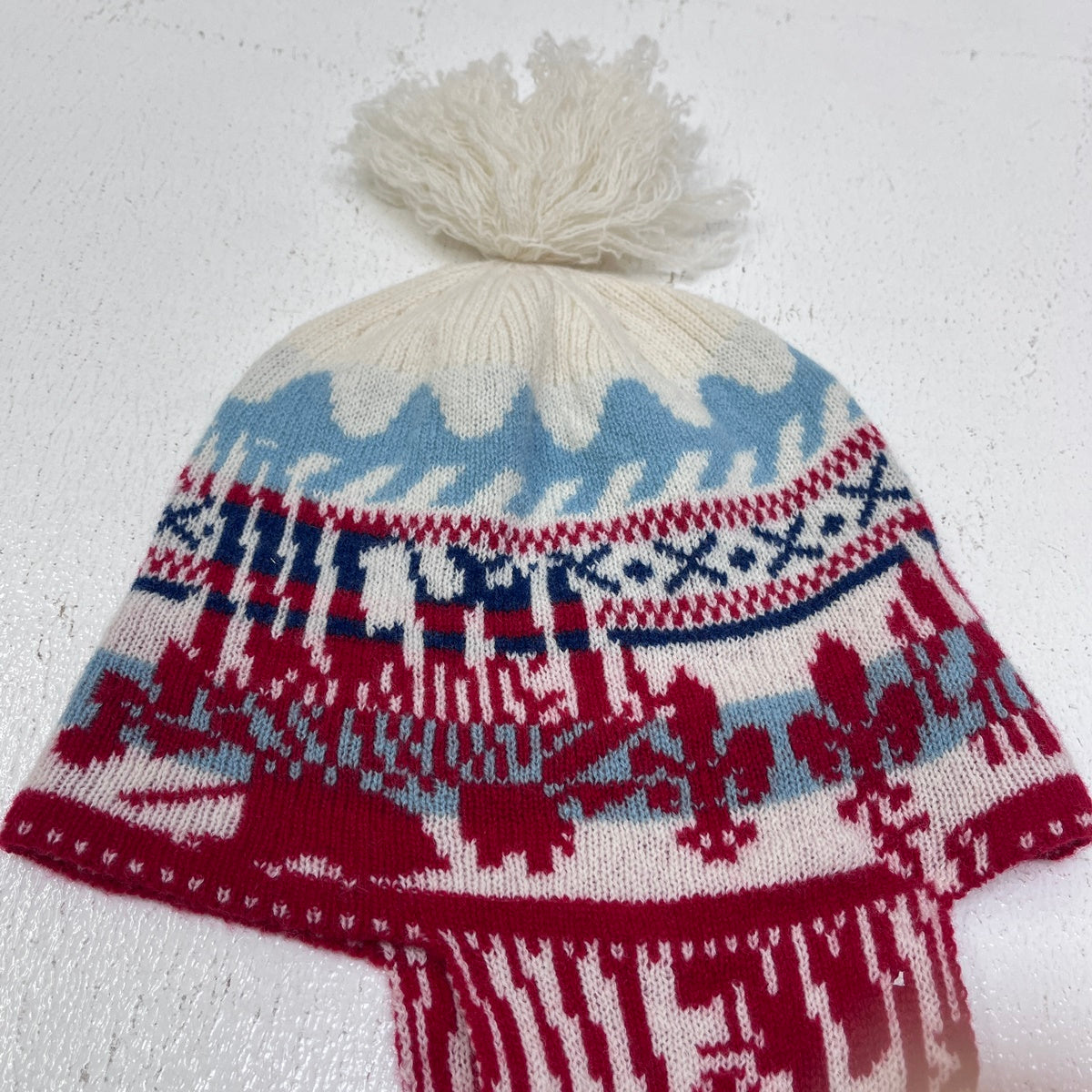 Vivienne Westwood | ヴィヴィアンウエストウッド HAT FLAP EARS ニットキャップ レッド【加古川店】