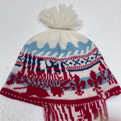 Vivienne Westwood | ヴィヴィアンウエストウッド HAT FLAP EARS ニットキャップ レッド【加古川店】