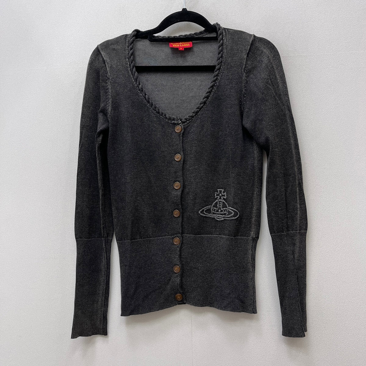 Vivienne Westwood Red Label | ヴィヴィアンウエストウッド レッドレーベル カーディガン 357-01-15006 グレー サイズ：2【加古川店】