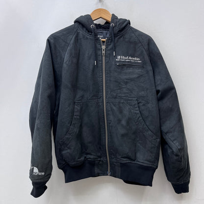 HUF | ハフ AUDIO HOODED JACKET ブルゾン ブラック サイズ：S【加古川店】