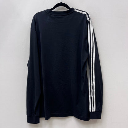 Y's | ワイズ ×adidas 50TH ANNIVERSARY L/S TEE 長袖Ｔシャツ IL4901 ブラック サイズ：M【加古川店】