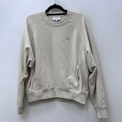 MAISON KITSUNE | メゾンキツネ BABY FOX OPEN POCKET スウェット QW00303KM0342 ベージュ サイズ：XS【加古川店】