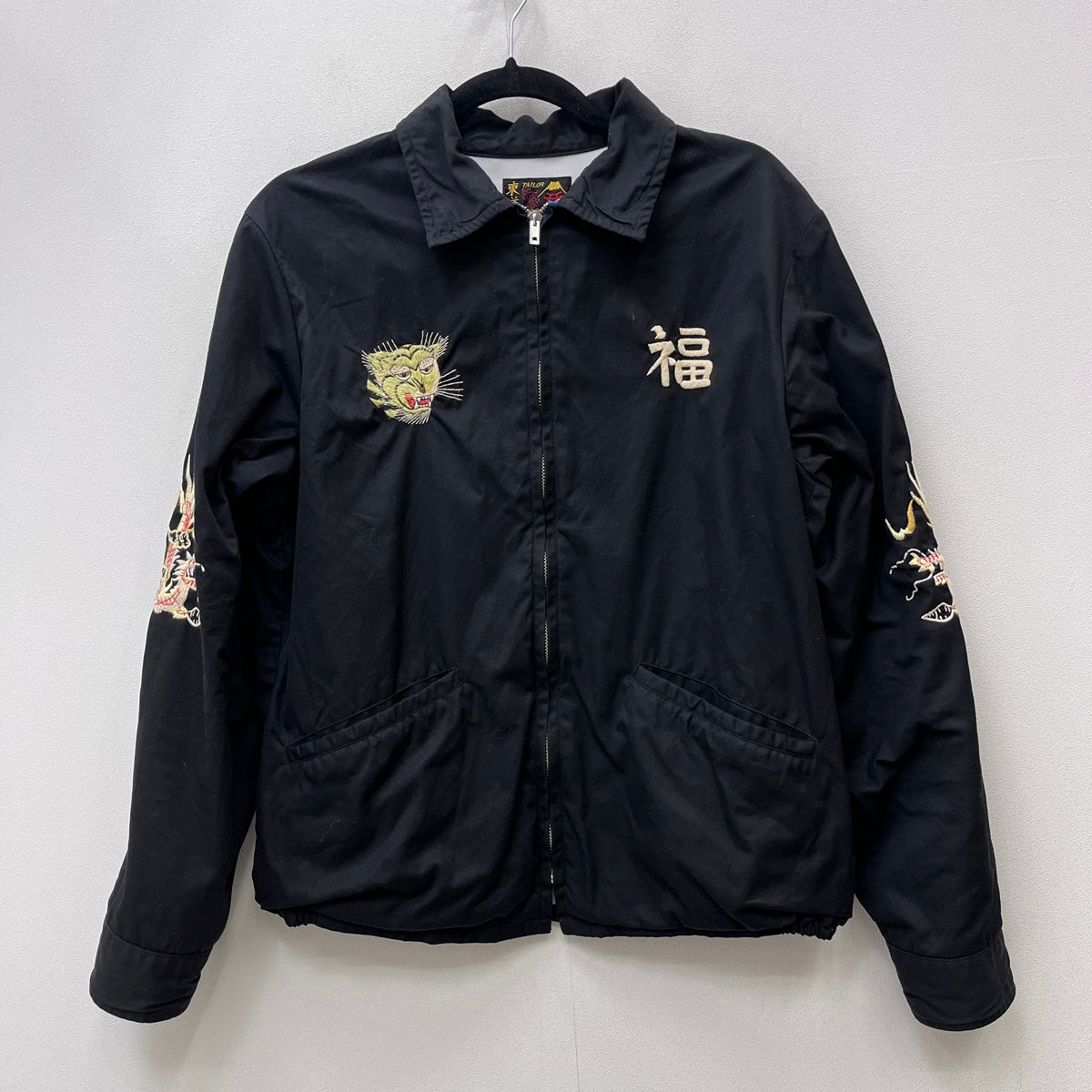 TAILOR TOYO(東洋エンタープライズ) | テイラートウヨウテイラートーヨー ベトジャン ブルゾン TT15892 ブラック サイズ：M【加古川店】