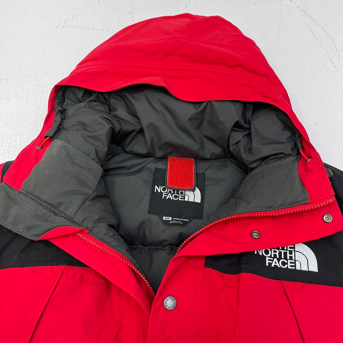 THE NORTH FACE | ザ・ノースフェイス MOUNTAIN GUIDE JKT ダウンジャケット ND01076 レッド サイズ：S【加古川店】