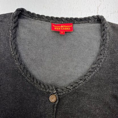 Vivienne Westwood Red Label | ヴィヴィアンウエストウッド レッドレーベル カーディガン 357-01-15006 グレー サイズ：2【加古川店】