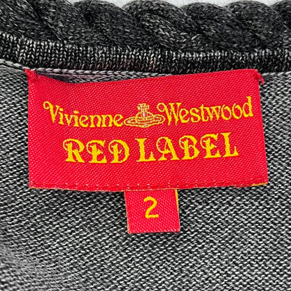 Vivienne Westwood Red Label | ヴィヴィアンウエストウッド レッドレーベル カーディガン 357-01-15006 グレー サイズ：2【加古川店】