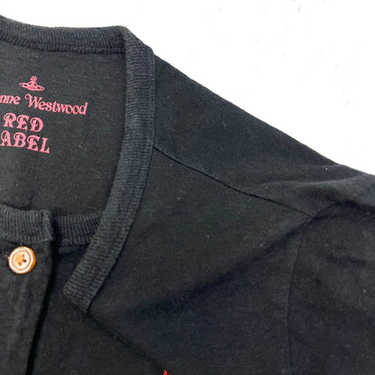 Vivienne Westwood Red Label | ヴィヴィアンウエストウッド レッドレーベル カーディガン 357-03-31035 ブラック サイズ：2【加古川店】