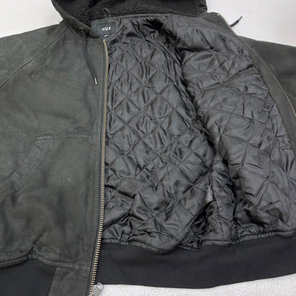 HUF | ハフ AUDIO HOODED JACKET ブルゾン ブラック サイズ：S【加古川店】