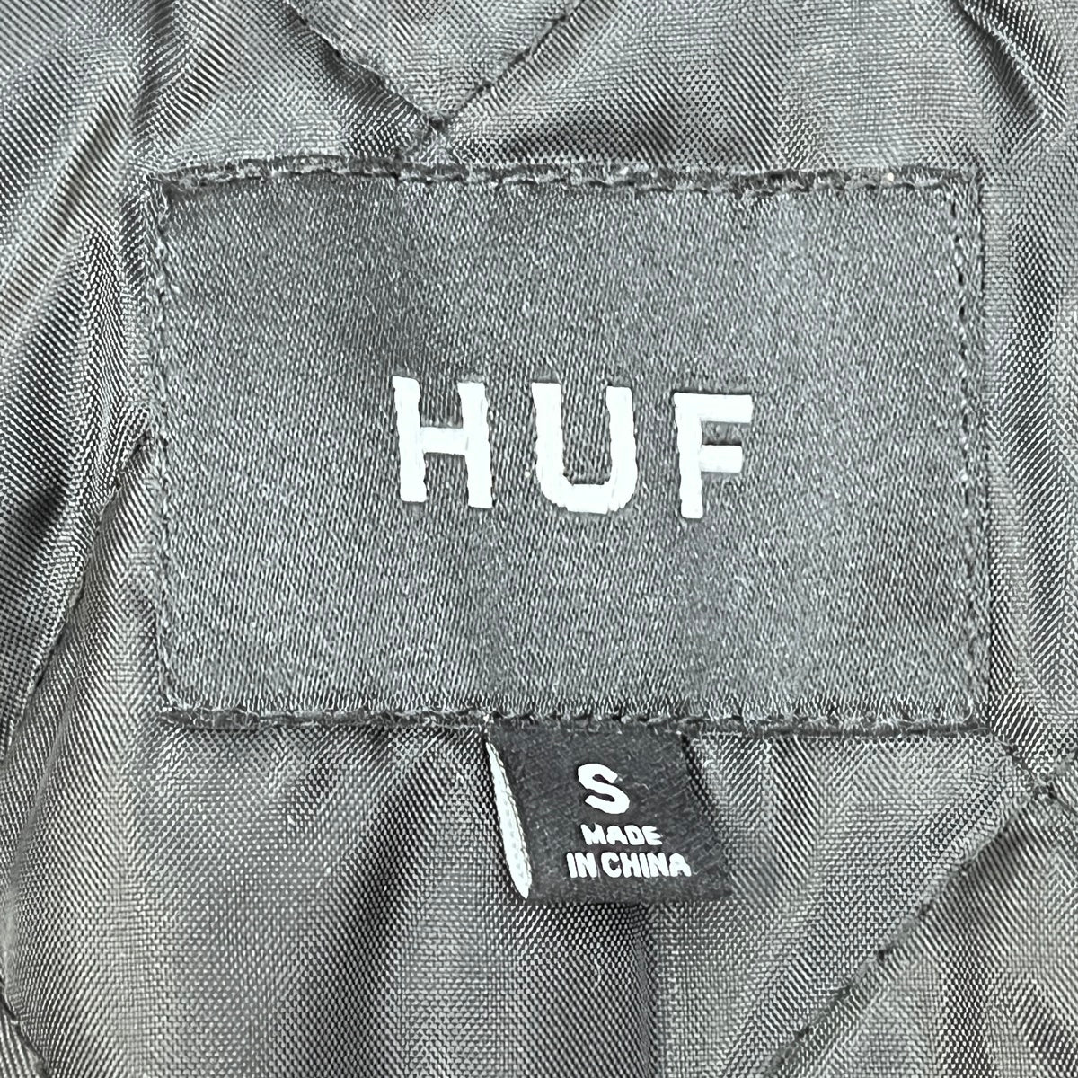 HUF | ハフ AUDIO HOODED JACKET ブルゾン ブラック サイズ：S【加古川店】