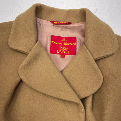 Vivienne Westwood Red Label | ヴィヴィアンウエストウッド レッドレーベル ピーコート JB357-01-65001JJ ベージュ サイズ：2【加古川店】