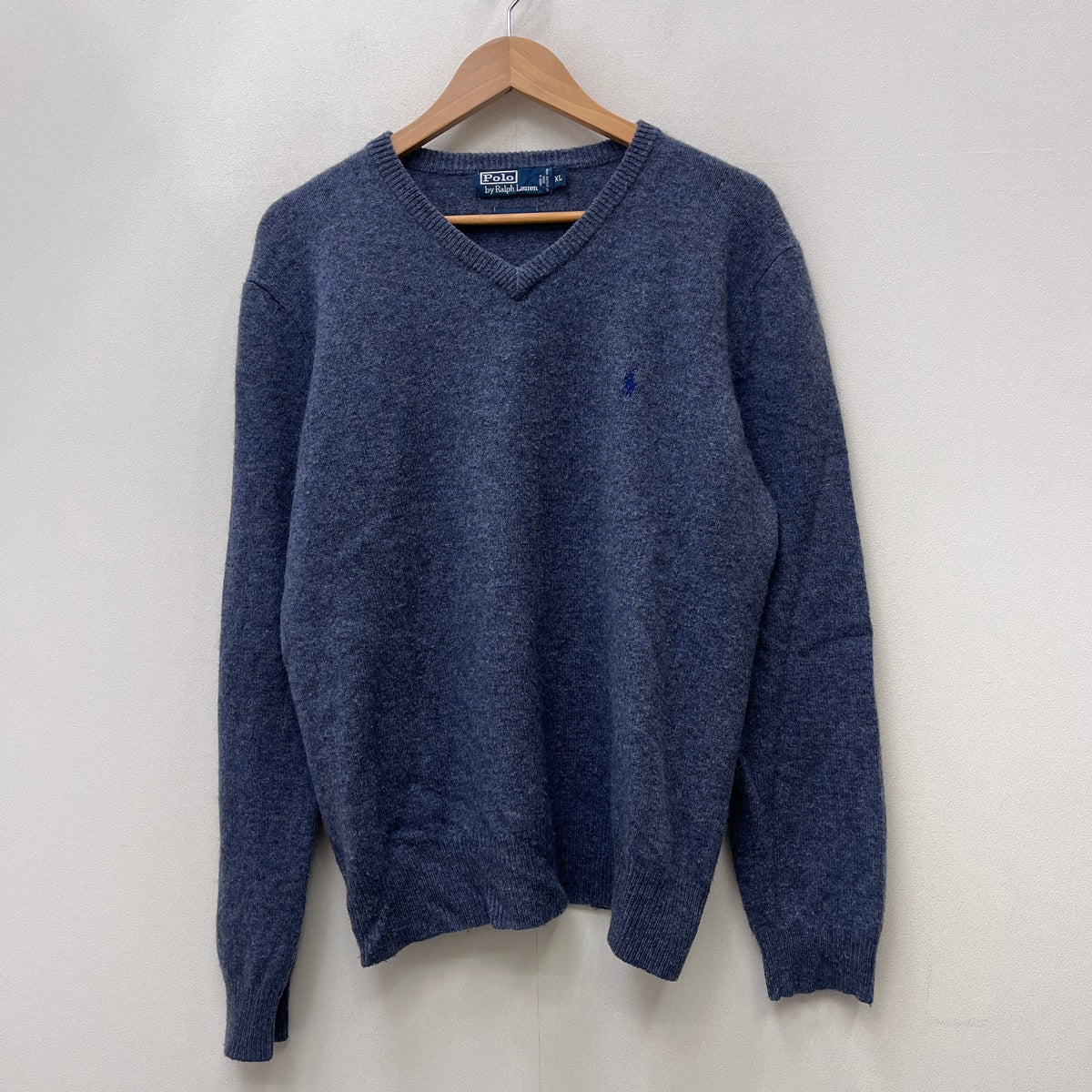 POLO RALPH LAUREN | ポロ・ラルフローレン スタンドネック星条旗 ニット ネイビー サイズ：XXL【加古川店】