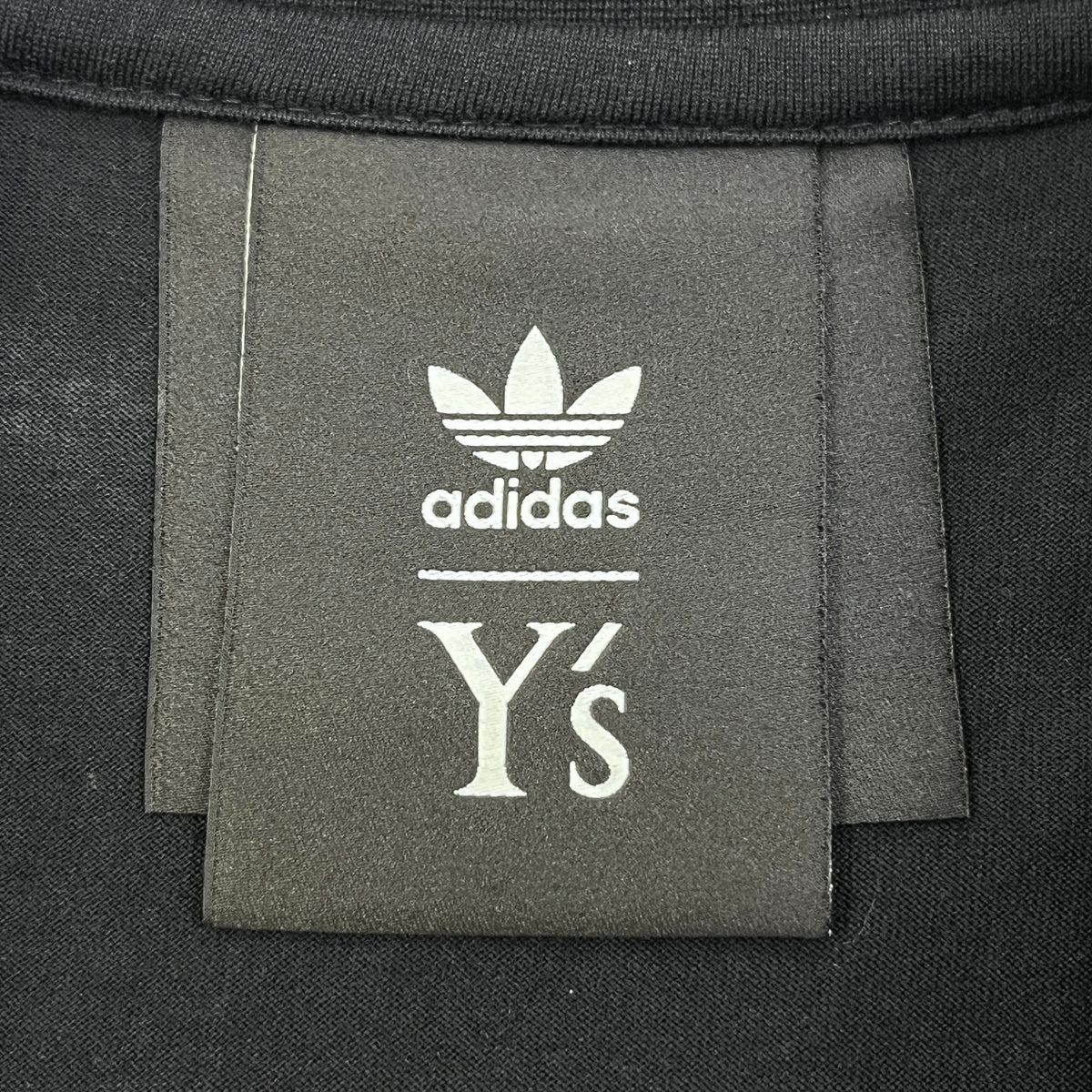 Y's | ワイズ ×adidas 50TH ANNIVERSARY L/S TEE 長袖Ｔシャツ IL4901 ブラック サイズ：M【加古川店】