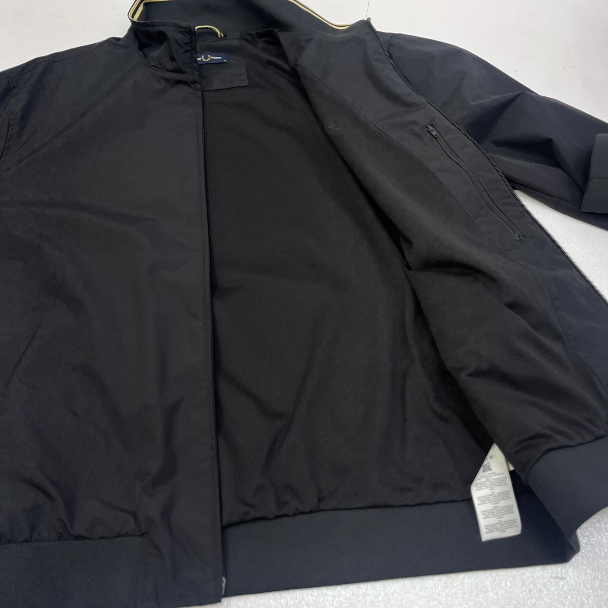 FRED PERRY | フレッドペリー The Brentham Jacket ナイロンジャケット J2660 ブラック サイズ：XL【加古川店】
