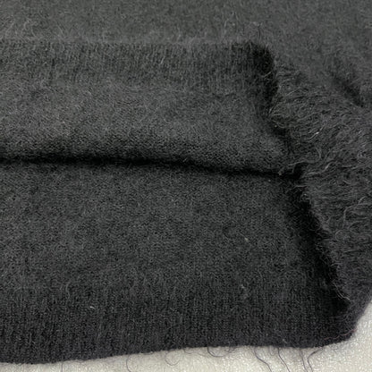 OFF-WHITE | オフホワイト Diag Brushed Mohair Crewneck ニット OMHA036F20KNI001 ブラック サイズ：L【加古川店】
