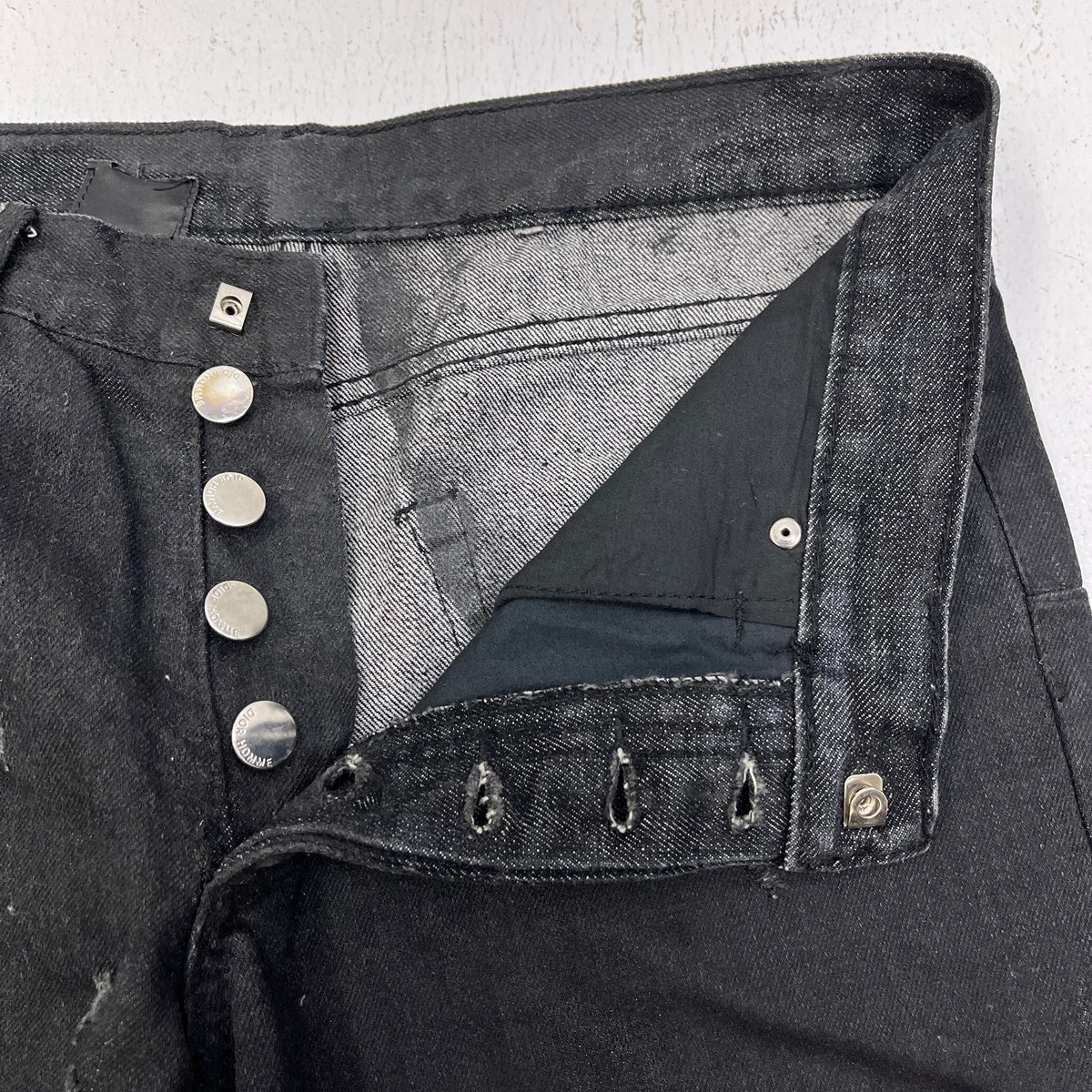 Dior | ディオール クラッシュ加工 デニムパンツ 5EH1011482 ブラック サイズ：28【加古川店】