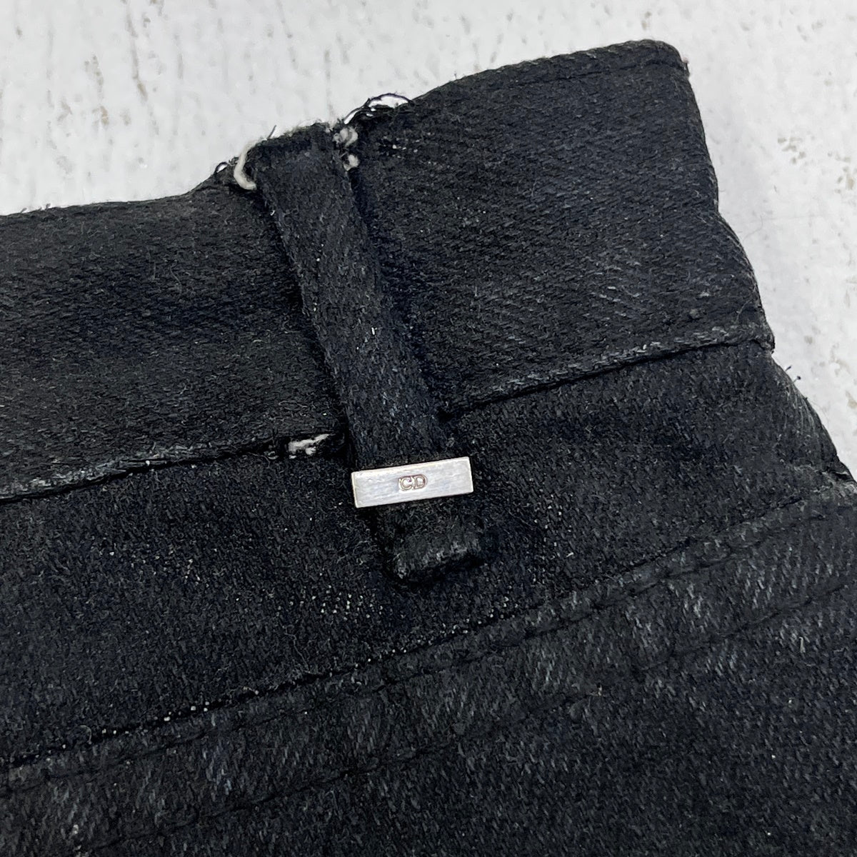 Dior | ディオール クラッシュ加工 デニムパンツ 5EH1011482 ブラック サイズ：28【加古川店】