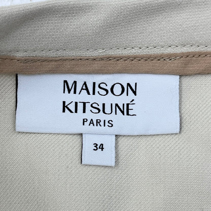 MAISON KITSUNE | メゾンキツネ パッチポケットミニスカート スカート QW01504WW9093 ベージュ サイズ：34【加古川店】