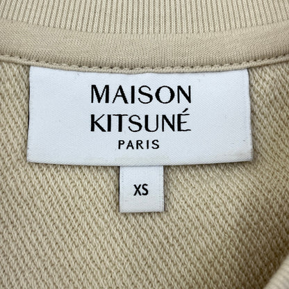 MAISON KITSUNE | メゾンキツネ BABY FOX OPEN POCKET スウェット QW00303KM0342 ベージュ サイズ：XS【加古川店】