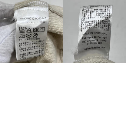 MAISON KITSUNE | メゾンキツネ BABY FOX OPEN POCKET スウェット QW00303KM0342 ベージュ サイズ：XS【加古川店】