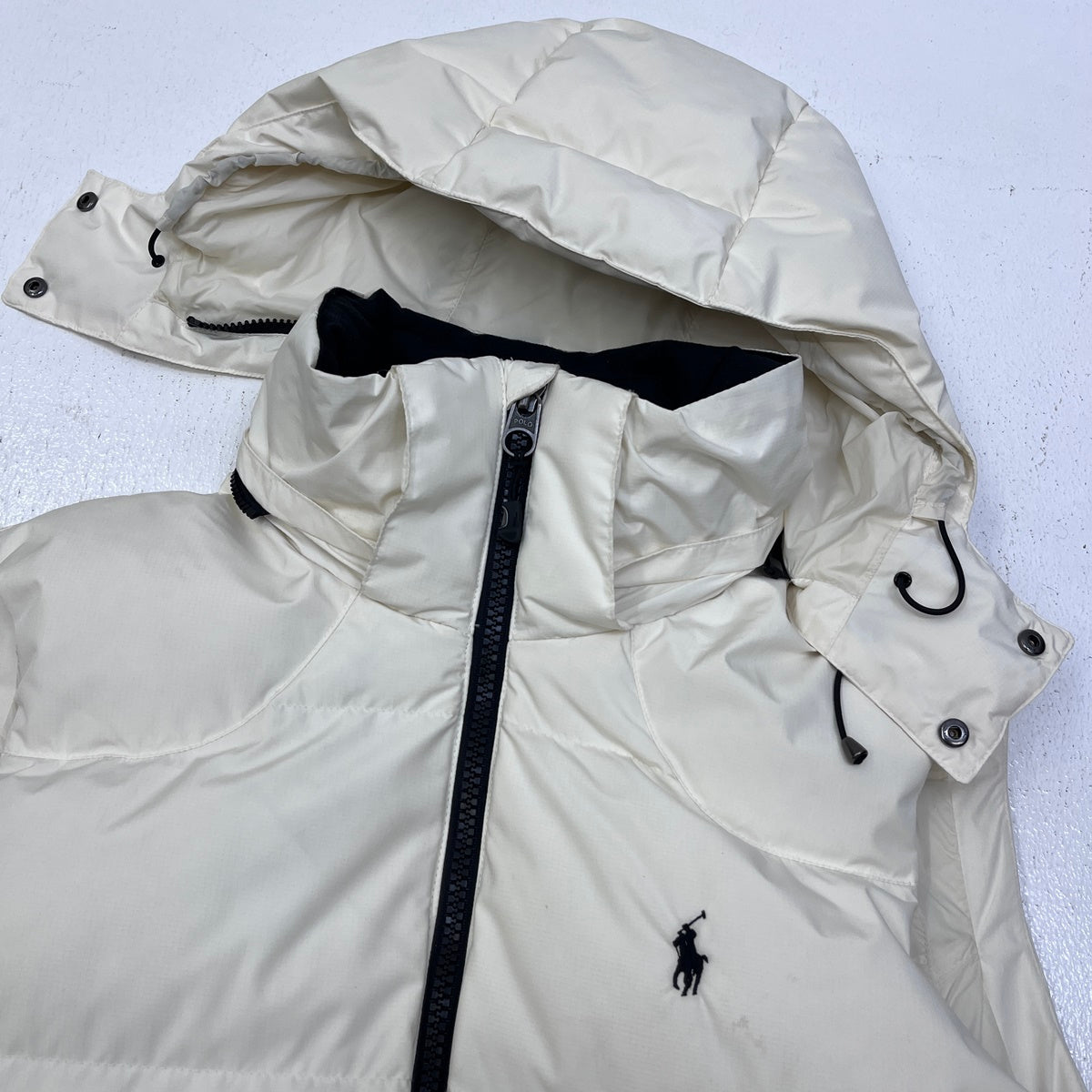 POLO RALPH LAUREN | ポロ・ラルフローレン ダウンベスト ホワイト サイズ：L【加古川店】