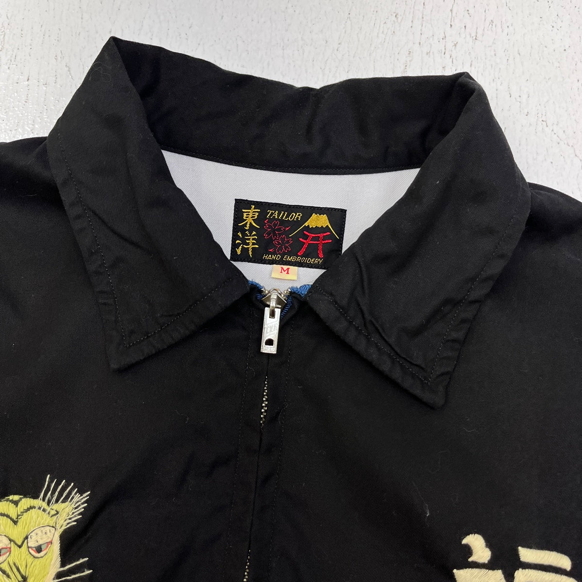 TAILOR TOYO(東洋エンタープライズ) | テイラートウヨウテイラートーヨー ベトジャン ブルゾン TT15892 ブラック サイズ：M【加古川店】