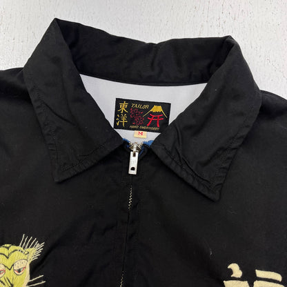 TAILOR TOYO(東洋エンタープライズ) | テイラートウヨウテイラートーヨー ベトジャン ブルゾン TT15892 ブラック サイズ：M【加古川店】