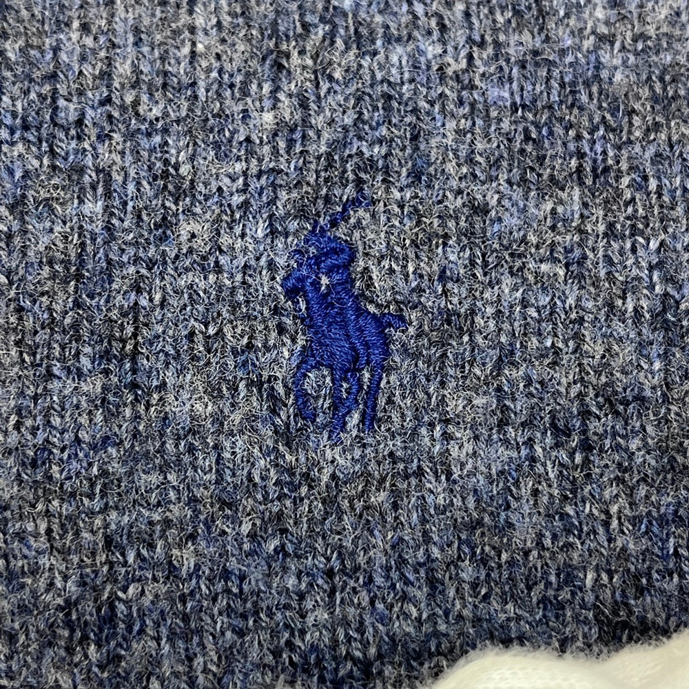 POLO RALPH LAUREN | ポロ・ラルフローレン スタンドネック星条旗 ニット ネイビー サイズ：XXL【加古川店】