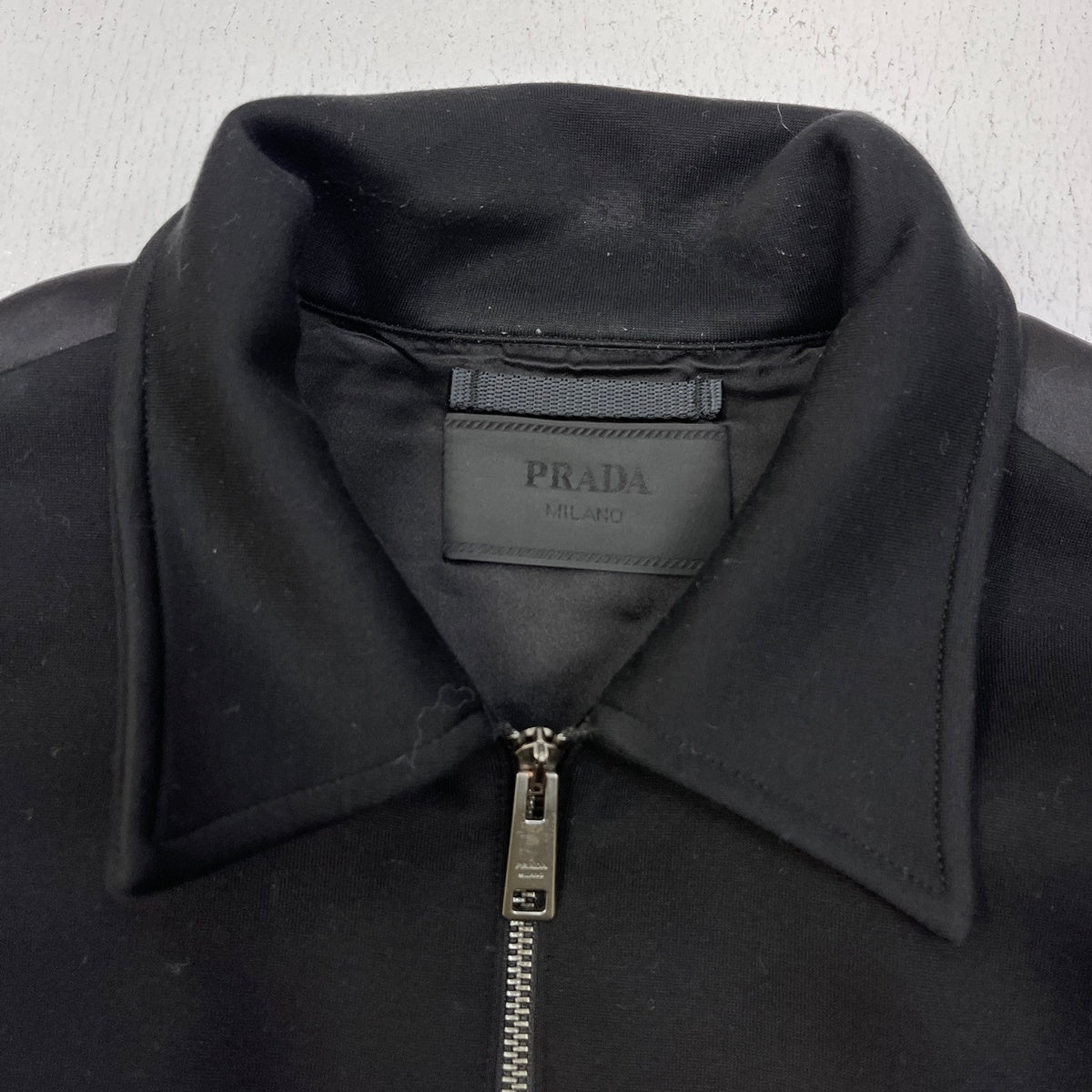 PRADA | プラダ テクニカル フルジップブルゾン スイングトップ UJL85B S000 16AU ブラック サイズ：XL【加古川店】