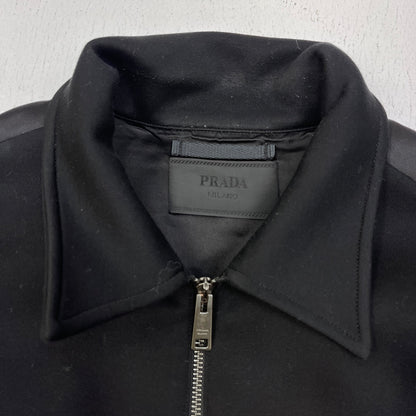 PRADA | プラダ テクニカル フルジップブルゾン スイングトップ UJL85B S000 16AU ブラック サイズ：XL【加古川店】