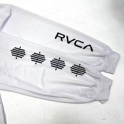 RVCA | ルーカ　アールブイ LT ストレッチ・ドライ ロンT 長袖Ｔシャツ BG042060 ホワイト サイズ：XL【加古川店】