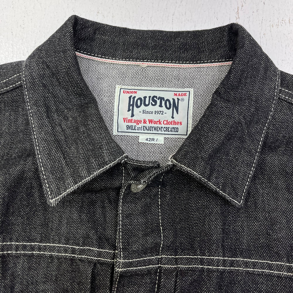 HOUSTON | ヒューストン TYPE1 デニム ジャケット デニム 51195 インディゴ サイズ：42【加古川店】