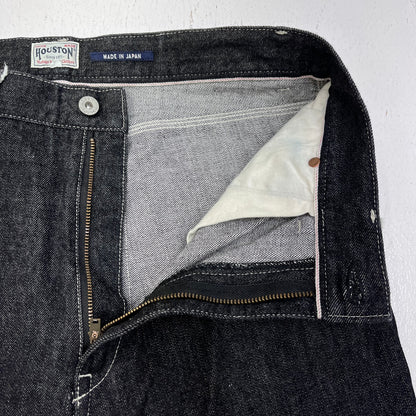 HOUSTON | ヒューストン SELVEDGE DENIM PAINTER PANTS デニムパンツ 10058 インディゴ サイズ：34【加古川店】