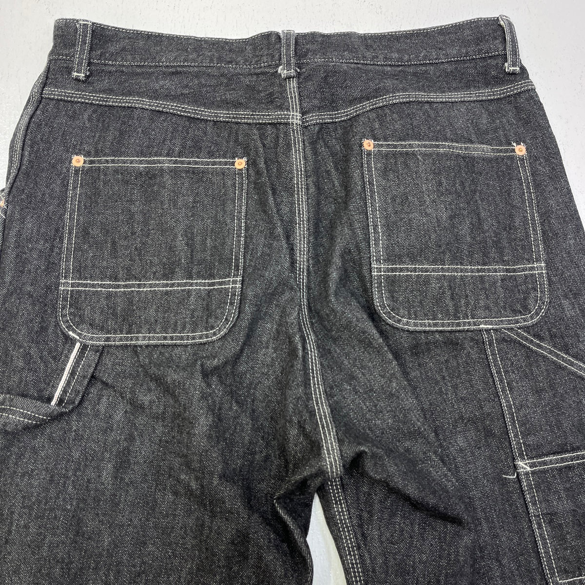 HOUSTON | ヒューストン SELVEDGE DENIM PAINTER PANTS デニムパンツ 10058 インディゴ サイズ：34【加古川店】