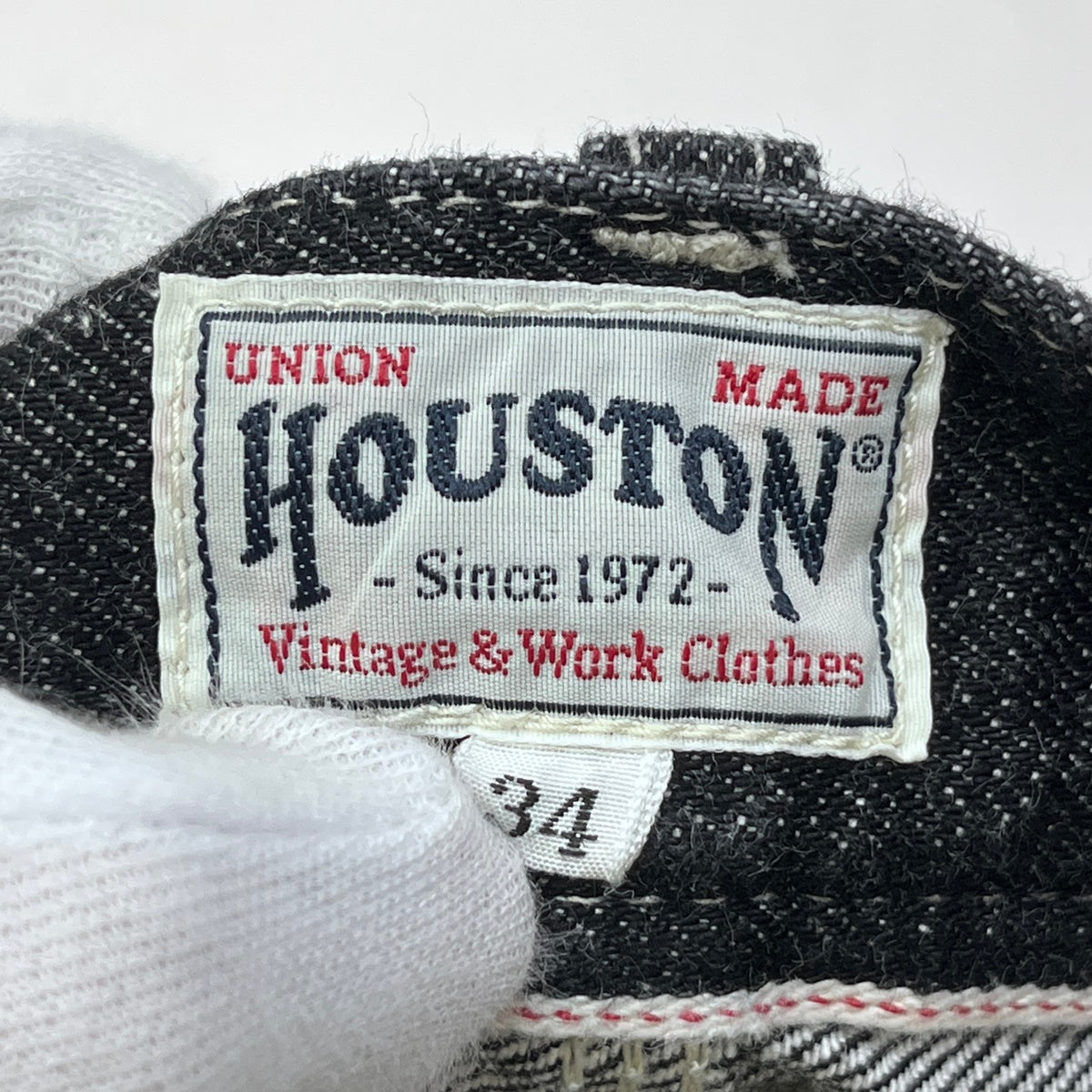 HOUSTON | ヒューストン SELVEDGE DENIM PAINTER PANTS デニムパンツ 10058 インディゴ サイズ：34【加古川店】